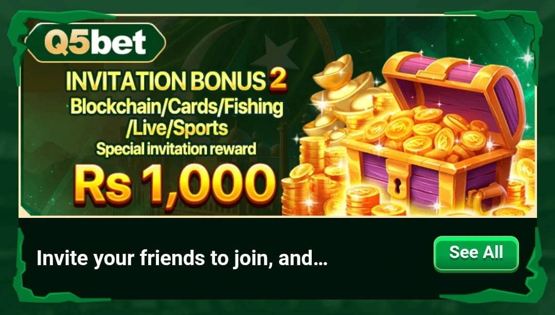 Q5Bet Game Invitation Bonus